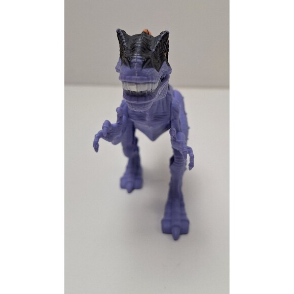 Animal Planet Tyrannosaurus Rex T-Rex Action Figure Purple Dinosaur Mouth Opens - Picture 3 of 6
